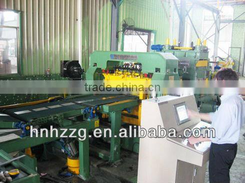 Hihg Speed and High Precision Continuous Aluminum Sheet Tool Cutting to Length Line