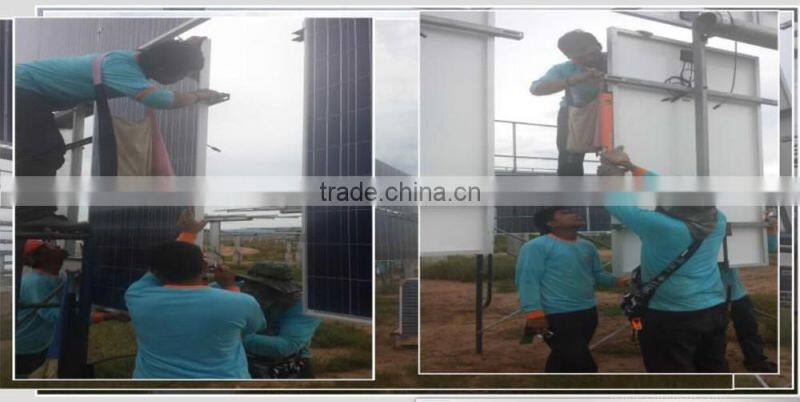 tracking solar system/PV solar panel Tilted Single Axis Linkage tracking system