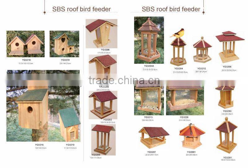 SBS roof bird feeder