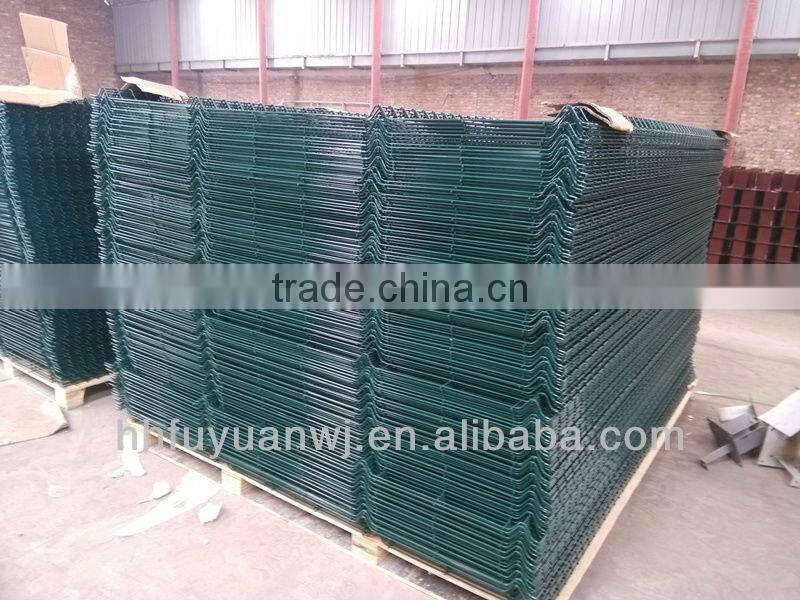 powder coated steel wire mesh fence panels