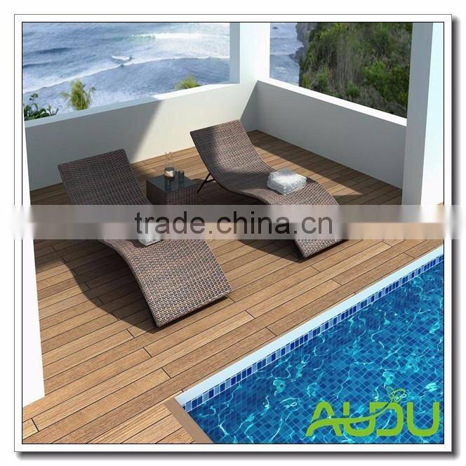 Audu 2 Pieces Resin Wicker Outdoor Pool Furniture