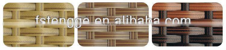 Round Wicker furniture/ Poly rattan dining set