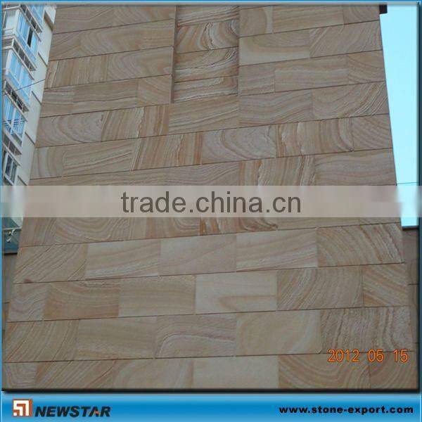yellow sandstone wall cladding