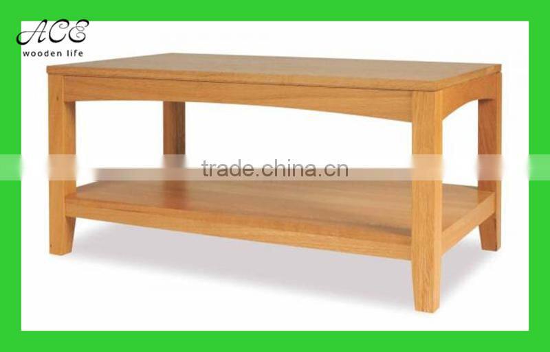Custom oak wood coffee table/wooden coffee table