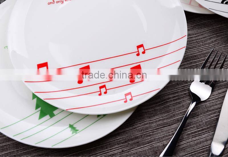 Haonai hot sale product cheap ceramic plates