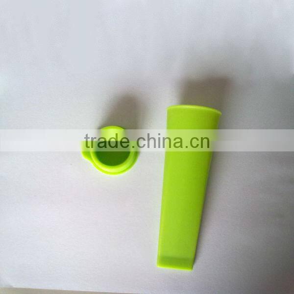 2014 Hot selling food grade automatic silicone ice pop maker / tray /custom silicone ice pop mold