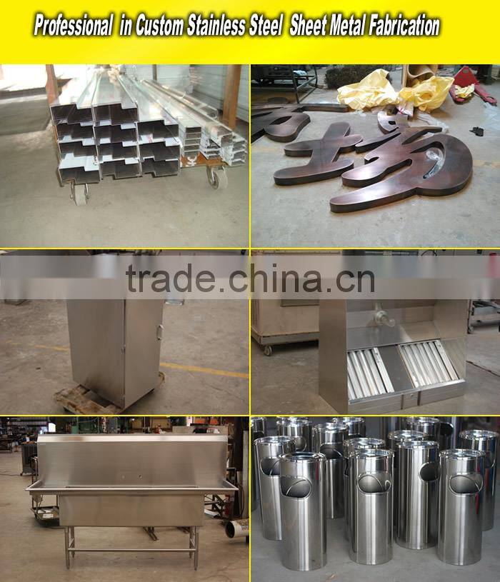 Customized Stainless Steel Signage Floor Stand Digital Signage