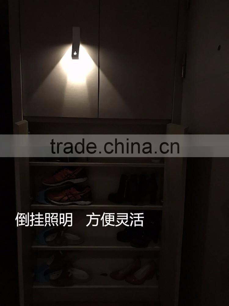 Newest Arrival Bowing Shape Human Body Induction Night Lamp, USB Power Supply Infrared Induction Lighting Control By Light