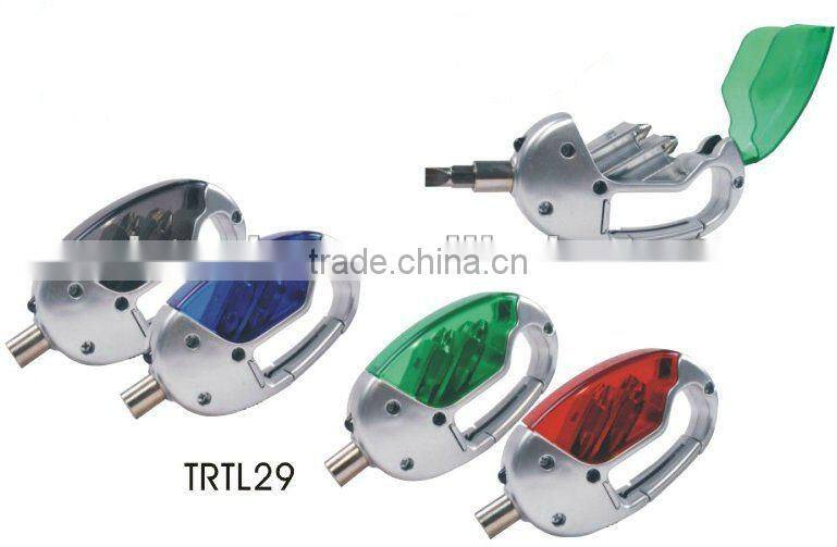 Mini screwdriver tools with LED light