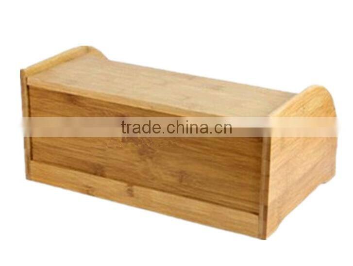 bamboo wood bread box,kitchen bread box, bread box