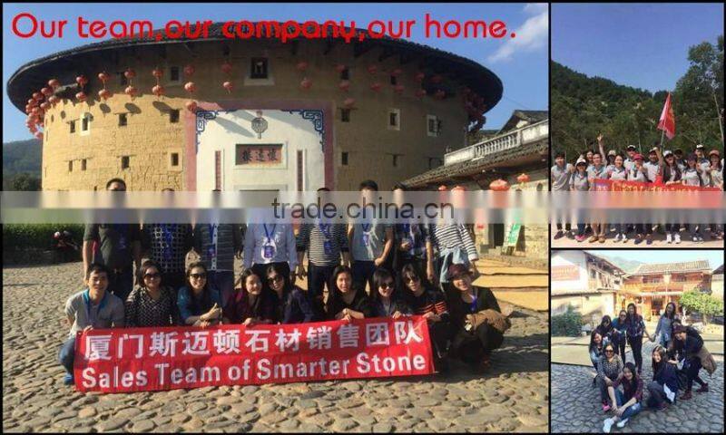 Unique snow white granite green bowl