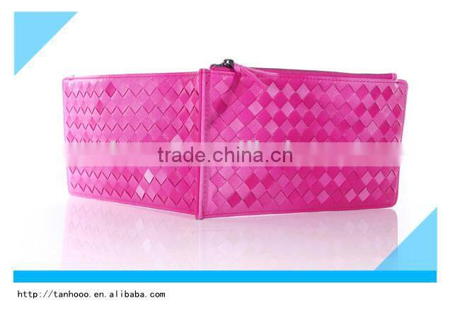 Top Grade New Design Handmade long Leather Wallet