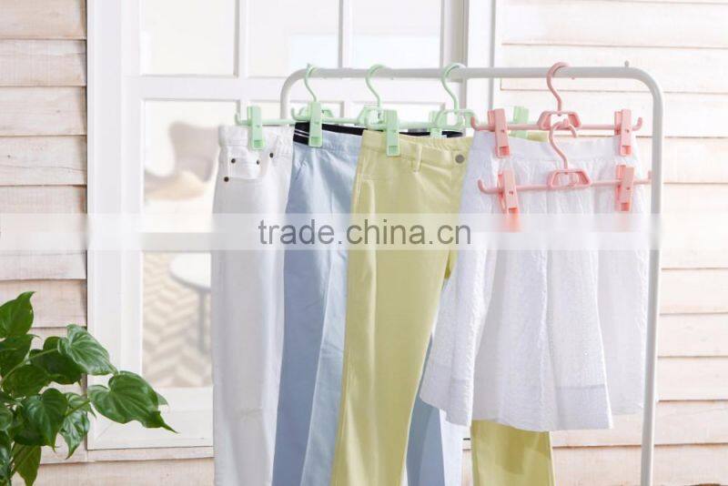 Wind-proof and professional pants hanger hook rack