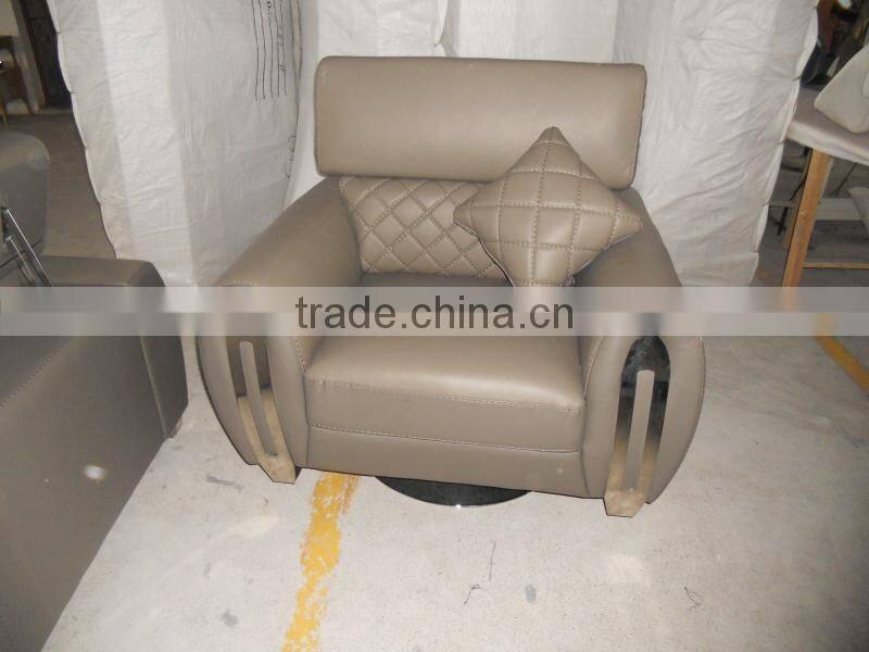 JR8033 elegant chic contemporary brown coffee cow leather L shape living room luxury sofa set home furniture new alibaba design