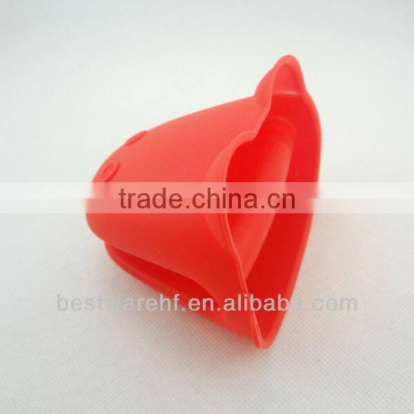 Funny animal shape silicone high temperature oven mitts