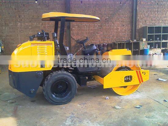 Plastic hand pull start mini road roller compactor with High-quality