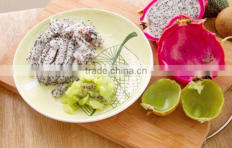 Multifunction Food grade Plastic Fruit Corer / Pitter and Slicer