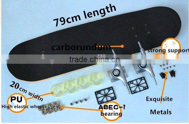 maple wooden kick china scooter custom designed for golf