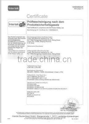 Basic steam mop with instant boiler