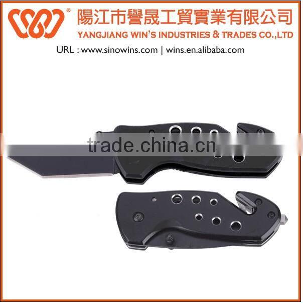 Safety Stainless Steel Tactical Folding Knife, Survival Knife, Camping Knife