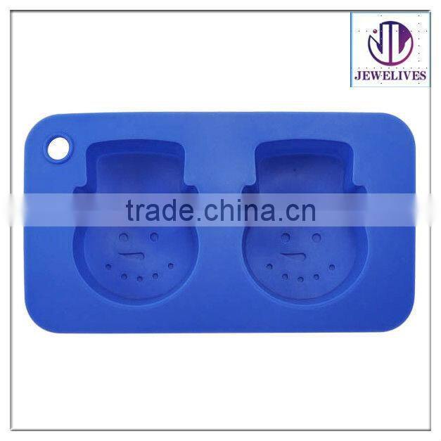 High Quality snow man Shaped Silicone Cake Mould