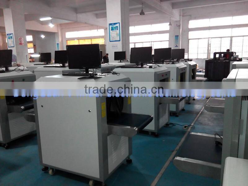600*400mm tunnel size luggage scanner machines.baggage x-ray machine manufacturer