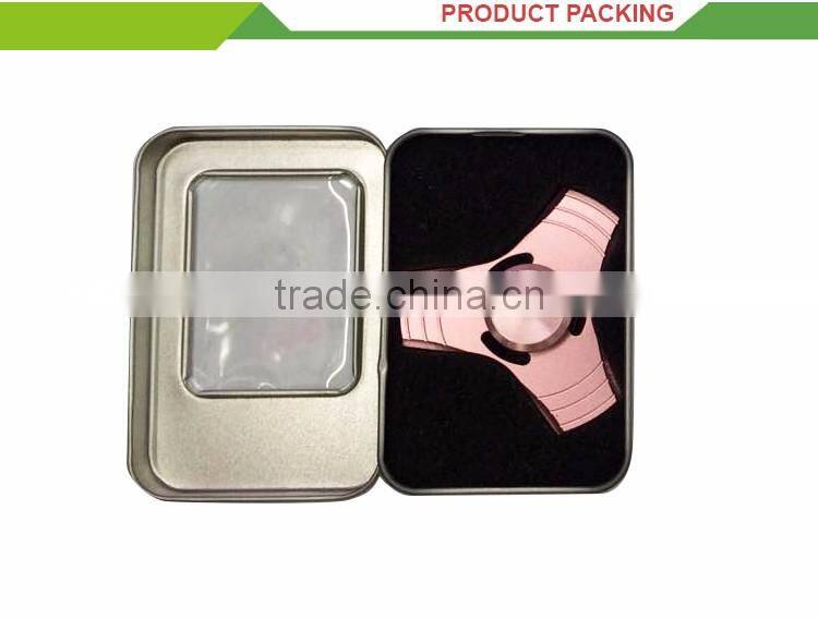 Top sale hand fingertip gyroscope toy spinner aluminum