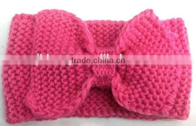 STOCK Wholesale crochet head wraps crochet bow knit headwrap