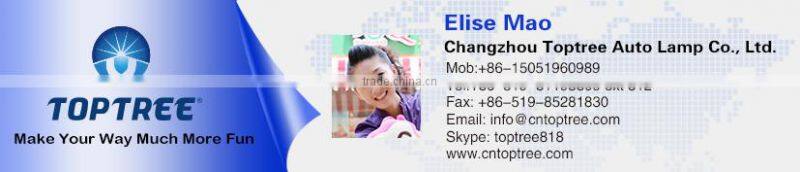 Rectangular high/low driving beam truck headlight