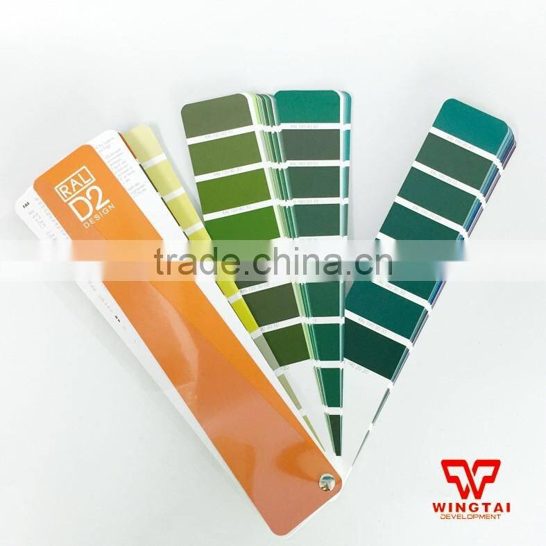 Germany Color Chart RAL D2 / Design guide - includes 1625 RAL DESIGN colors