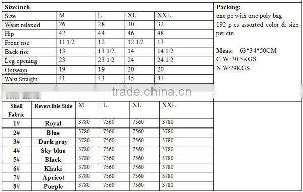 BA-102 cheap mens custom shorts