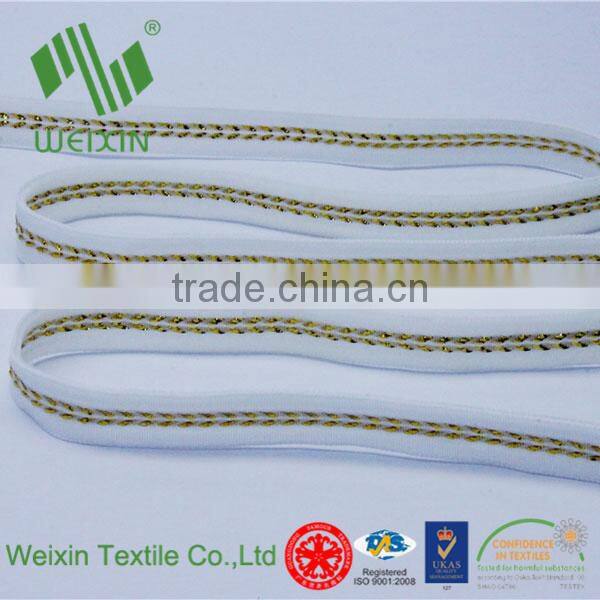 Fashion Lady Elastic Trimming Lingerie Purfle