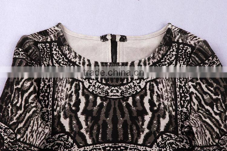 2014 factory price wholesales bandage dress H826