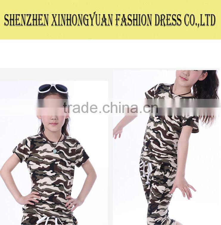 Custom Camo t shirt for children