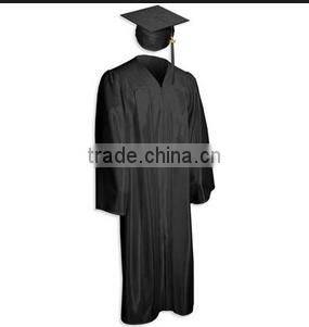 Wholesale school unifrom red and black gown China