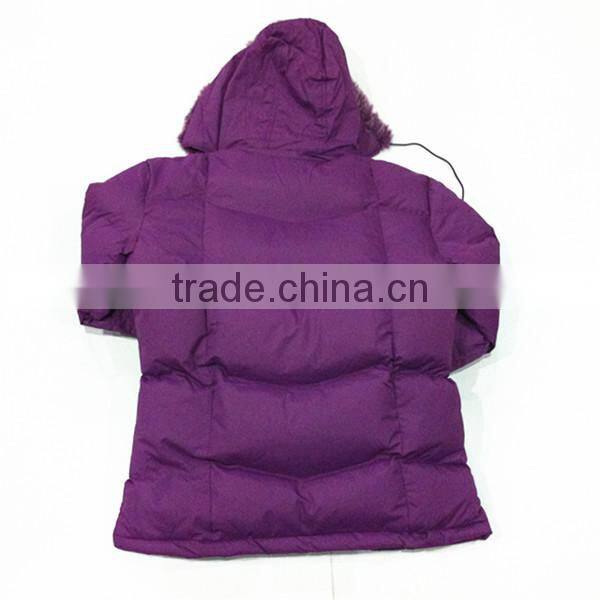 2016 Plain Style Stock Padding Thermo Coat