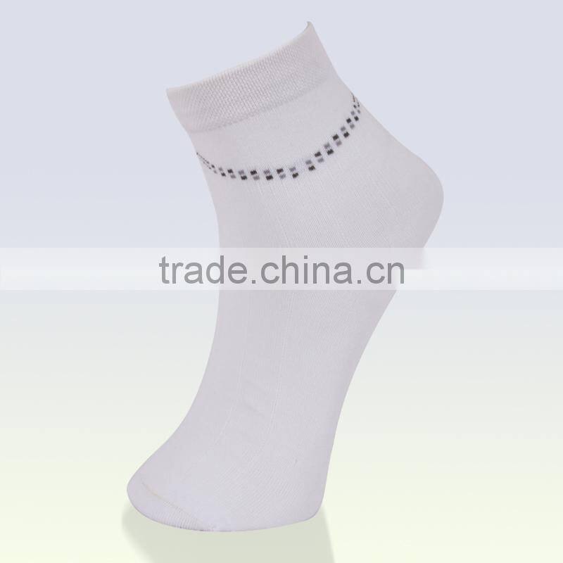 men solid color business cotton sock