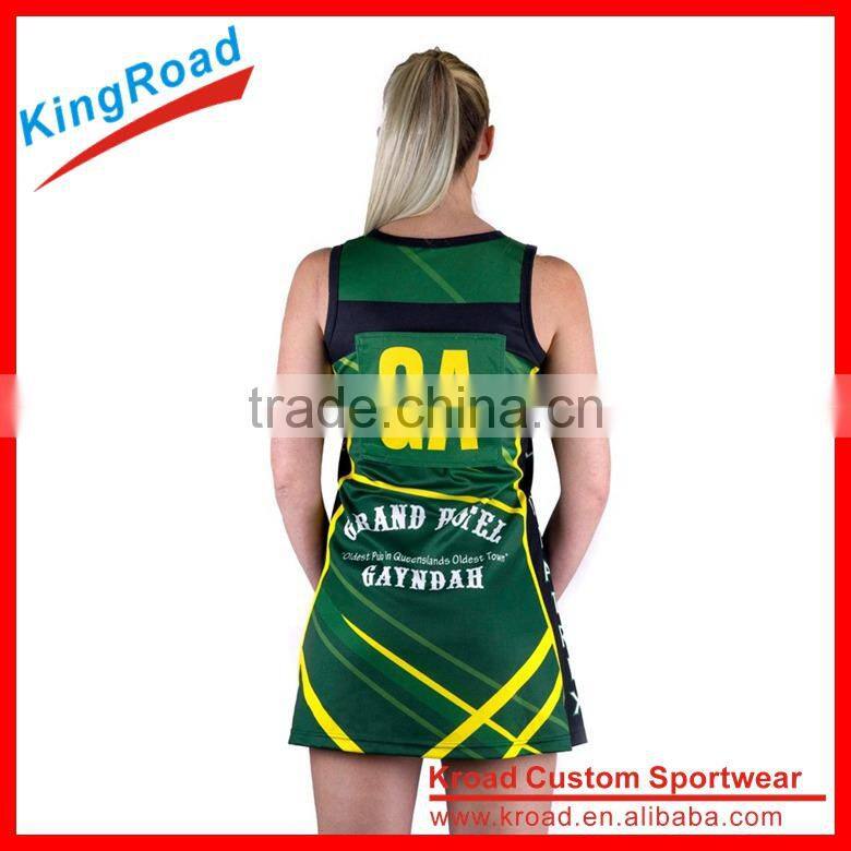 Good quality sublimated netball uniforms