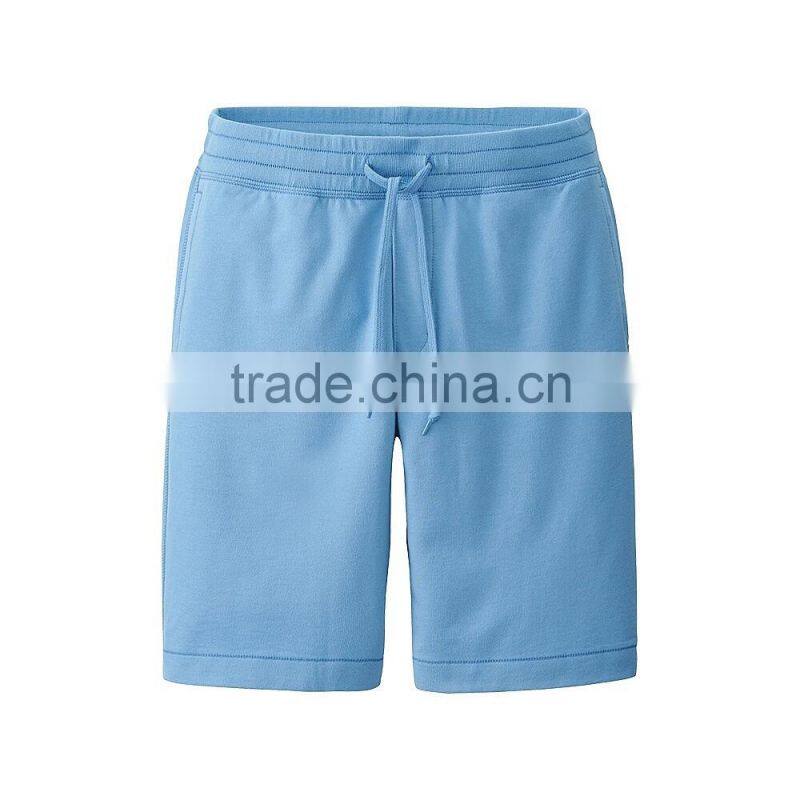 100%cotton soft white men's shorts basketball shorts running shorts