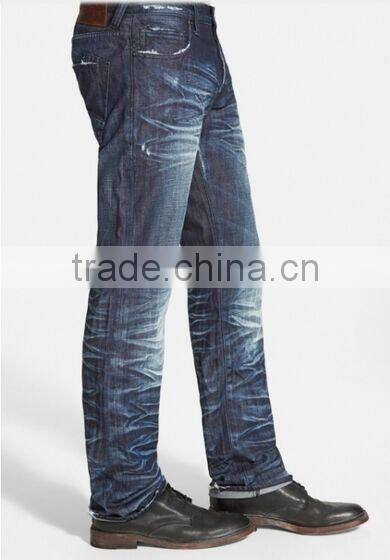Biker Jeans Fashion Denim trousers(LOTK099)