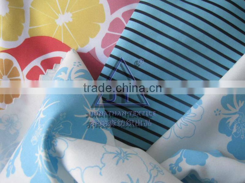 100%Polyester Colorful Fabric! boardshorts fabric