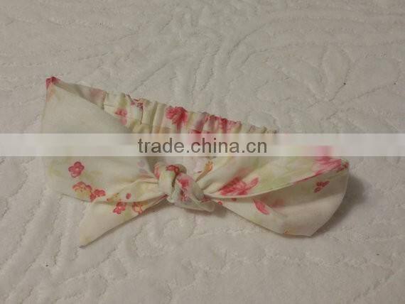 Green flower headband
