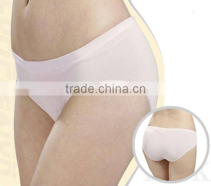 Factory Provide Latest Seamless Women Nylon Full Brief Girls Wearing Panty