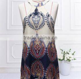 Gauze stiching Chiffon short sleeve blouse summer new design blouse