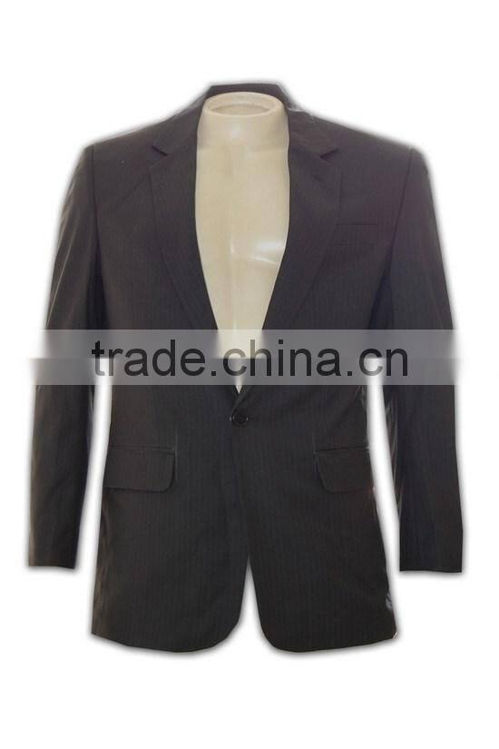 two button good quality anti-wrinkle customizable mens suit nice mens wedding suits