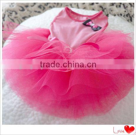 Dog Cat Princess Dress Pet Puppy Skirt Clothes Apparel Stars&Bow design