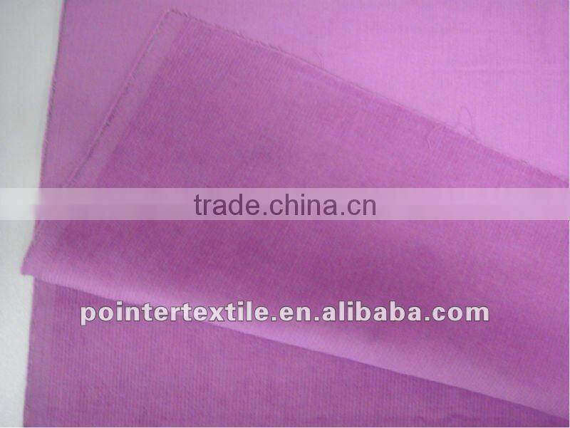 COTTON/SPANDEX 97/3 11W CORDUROY FABRIC 12X16+70D 51X134 57/58'' DYED