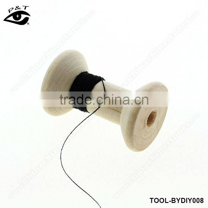 DIY tools sewing accessories wooden bobbin spool