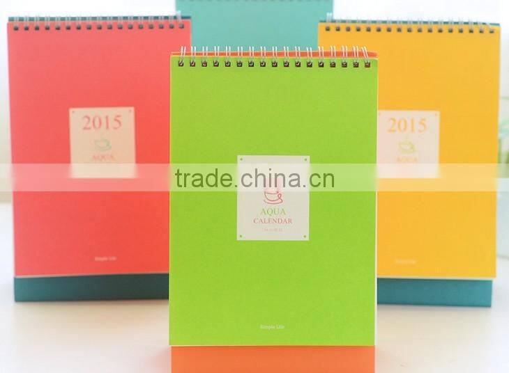 2014 Hot Selling Desk Calender For Promotion