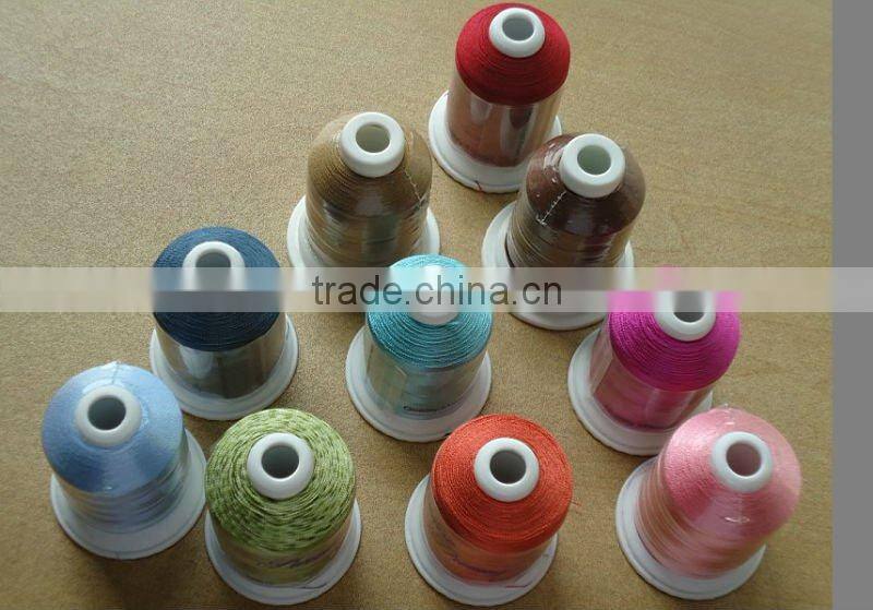 polyester thread, thread, embroidery thread